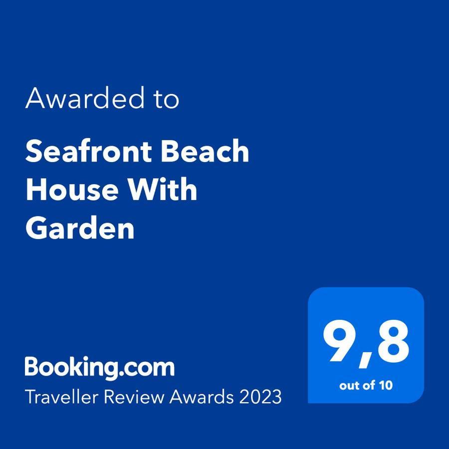 Seafront Calista Beach House With Garden Glyfada  Buitenkant foto